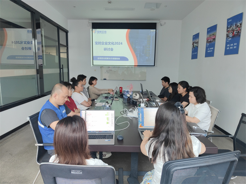 遂宁凝聚力量谋发展 | 宝时云仓成功举办2024企业文化研讨会